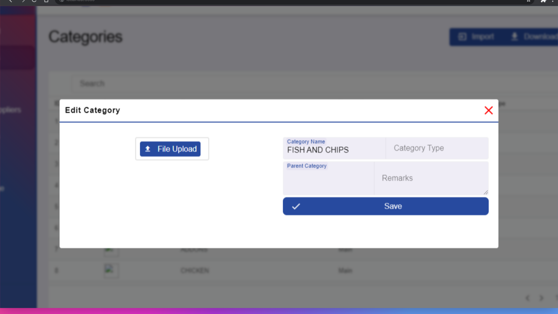 View 'Categories'