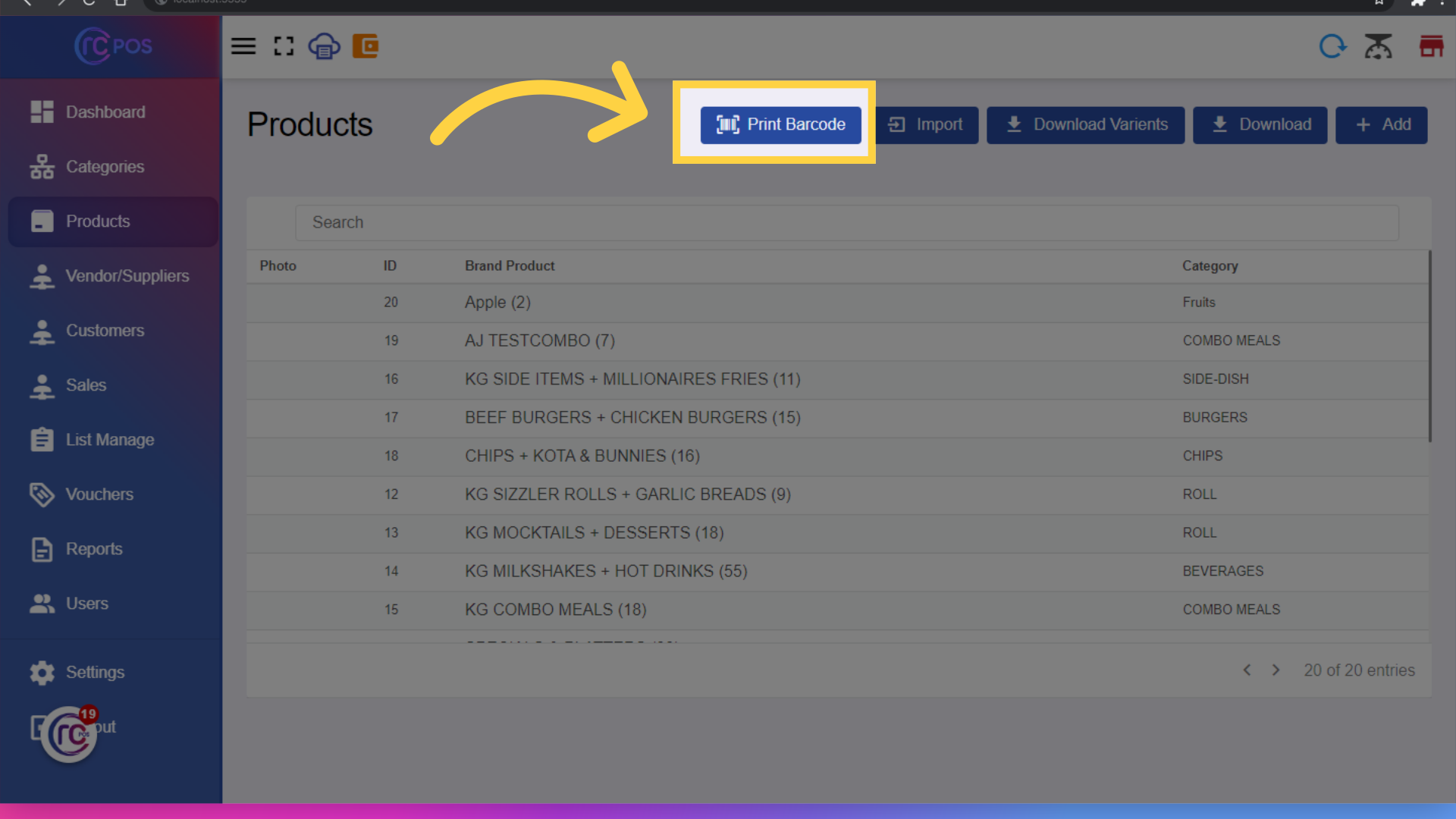 Click 'Add'
